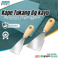 Wooden Handle Scraper Plate 1 1 1/ 2 inch to 5 inch Scraper Tool