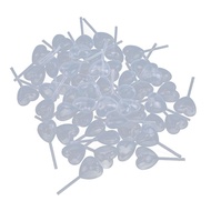 Cream Transfer Straw Heart Shap Pasteur Plastic Transfer Pipettes Chocolate Baking Tools [ZH]