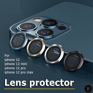 WH iPhone 12 Pro Max / iPhone 12 12 Mini / iPhone 12 Pro Metal Lens Film Lens Ring Camera Protector Glass