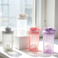 Protein Powder Shaker Cup Gym Portable Sports Protein Powder Water Cup Transparent Milkshake Leak-Pr
