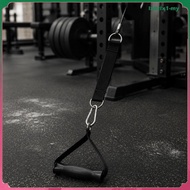 [LzdzlxaaMY] Fitness Cable Handle Heavy Duty Gym Cable Handle Detachable Extension