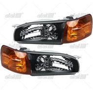 [READY STOCK] Toyota Corolla AE110 AE111 JDM 1996-1997 Crystal Black Headlight Head Lamp Corner Ligh