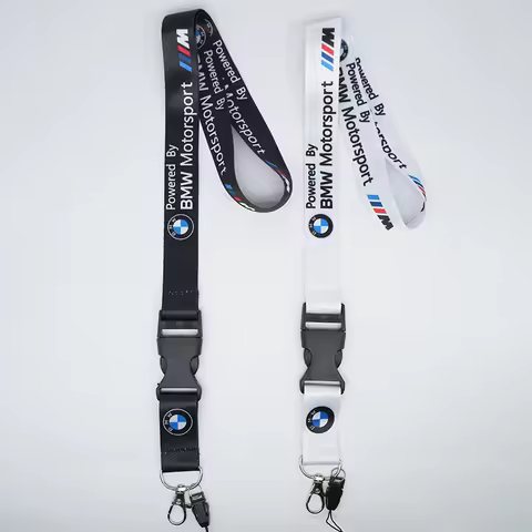 BMW Lanyard Keychain Key Strap Holder&Staff ID Cards For BMW X1 X2 X3 X5 X4 X6 X7 G30 E30 E36 BMW 50