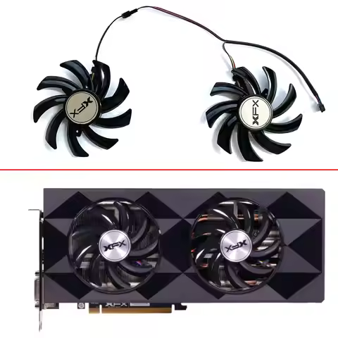 85mm 4pin FDC10H12S9-C FDC10U12S9-C for XFX R9-280X 390 280 280 280X 270 270 270X Graphics Card Repl