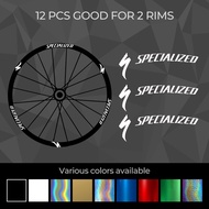 S-works Specialized Sticker for Helmet Rider Road Bike MTB Bicycle Cycling Decals Rim stickers for mountain bikes and road bikes