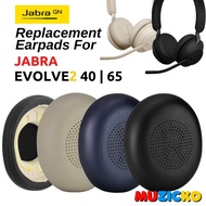 1 Pair Replacement Earpads for Jabra Evolve2 40 & Evolve2 65 Headset - Premium Ear Pads Cushions