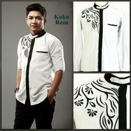 COD [ koko pasha putih ] Baju koko pria katun Baju Koko Lebaran Cowok / Koko Nibras terbaru 2022 / k