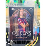 Aitana Bonmati Barcelona Queens of Football Topps Chrome 2024/25