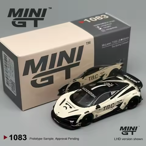 MINIGT 1:64 McLaren 720S LB★Works The Boring Concept MGT Alloy Car Model 1083