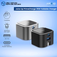 Juice Up PrimeCharge 35W USB A and USB C 2 Port Power Adapter Fast Charging with Stable and Balanced