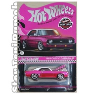 Hot Wheels Red Line Club 1969 Chevy Camaro SS [HW 69 Chevrolet HWC Collectors Exclusive Pink Edition