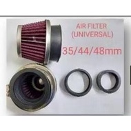 (UNIVERSAL) CARBURETOR POWER RACING AIR FILTER  1PCS（35mm~48mm）