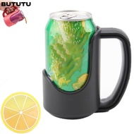 BUTUTU Can Holders For Drinks, With Handle Portable Energy Drink Holder, Durable Reusable Plastic Dr