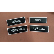 Name Tag Pin/Magnet (MURAH) ~ Tag Nama Sekolah / Tag Nama Guru / Tag Nama Kakitangan Kerajaan / Tag 