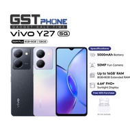vivo Y27 5G (8GB+8GB Extended Ram+128GB Rom) (Original Malaysia Set) With Premium Gift
