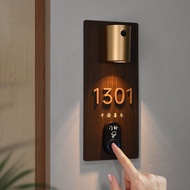 Intelligent Induction Light Luminous House Number Customized Apartment House Number Residential Entr