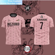 2026 New The Football-themed Collaboration Jersey Of Bandai's "Demon Slayer" Features "KAMADO" And T