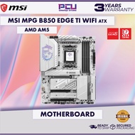 MSI MPG B850 EDGE TI WIFI ATX AMD AM5 MOTHERBOARD BULK (3 Years Warranty )