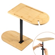 Sofa Tray Table 360 Degree Swivel Couch Side Table Height Adjustable Side Table for Couch Arm End Ta