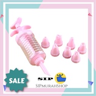 CAKE & COOKIES DECORATIVE TOOLS, CAKE DECORATOR 8IN1 Baking Cake Decorator 8in1 Butter Cream Mold Ca