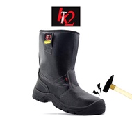 15004 HK2 BY HAMMERKING HIGH CUT PULL UP SAFETY SHOES