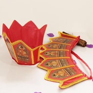 现货 Buddha hat easy to carry Pilu hat five Buddha hat five Buddha crown 250E420