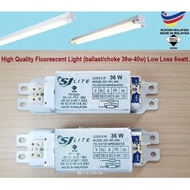 Newton similar sjlite Fluorescent light 36/40watt & 18w fluorescent & plc ballast/choke low loss 6w(