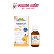 Vitamin D3K2 ORGANIC, New Generation Vitamin D3K2 for Children, Nature’s Way Kids Smart Drops Vitami