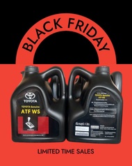 น้ำมันเกียร์ ATF WS TOYOTA Genuine 4ลิตร ของแท้💯%✅08886-82005