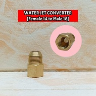 PENUKAR SIZE PAM AIR HOS & PENYEMBUR SAMBUNGAN | ( INNER HOLE 14mm)  to (18mm OUTER ) ADAPTER MODIFY
