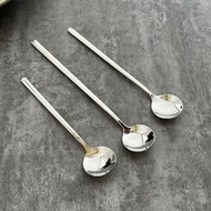 304 Stainless Steel Coffee Spoon Stainless Steel Net Stirring Spoon Exquisite High-value Yogurt Dess