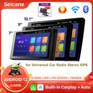Seicane [2+32G] 2Din 7inch 9inch 10.1inch IPS Touchscreen Android 13.0 Car Radio Headunit Multimedia