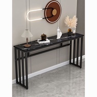 Console Table Entrance Shelf Luxury Home Foyer Cabinet Simple Table Against The Wall Long Table Iron
