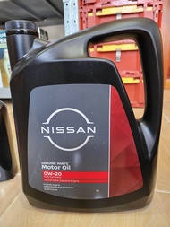 น้ำมันเครื่อง Nissan 0w-20 ศูนย์ Nisaan แท้100% ขนาด3ลิตร