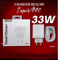 SUPER DART 33Watt VOOC Fast Charging Charger Cas REALME NARZO 60 / NARZO 50 PRO ORIGINAL 100% Kabel USB Type C 33W 33 Watt ORI SUPERDART