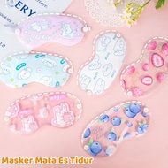 MATA Ice Eye Mask Sleeping Eye/Fruit Pattern Cold Gel Eye Mask/Ice Gel Compression Eye Mask/Sleeping