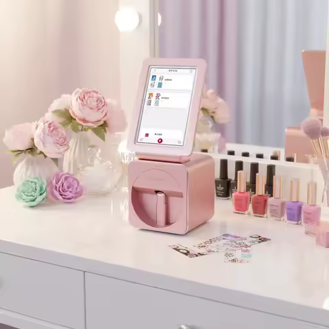 Fast Delivery Digital Newest Nail Art 3d Machine Printer Polish Best 3d Nail Art Automatic Nail Prin