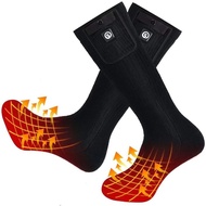 Upgraded Heated Socks,7.4V 2200MAH Electric Rechargeable Battery Heated