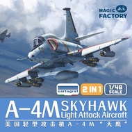 Magic Factory 1/48 Plastic Assembled Airplane Model 5002 A-4M Skyhawk Fighter