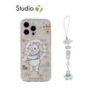 {hot} Blue Box x Winnie the Pooh เคส iPhone 16  Pro Max Bear hugs and honey bugs by Studio7