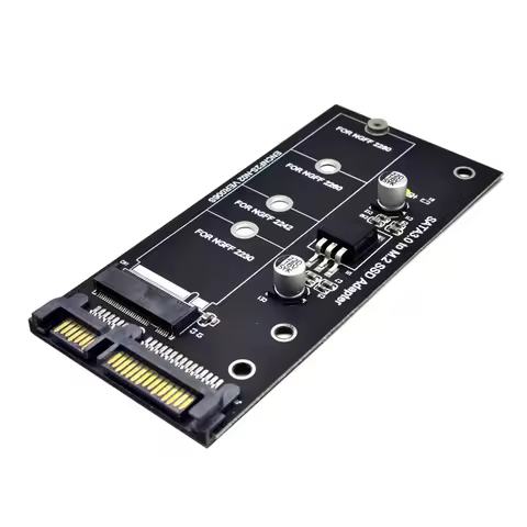 Add on Card NGFF M.2 Adapter M2 SATA3 Raiser M.2 To SATA Adapter SSD M2 To SATA Expansion Card B Key