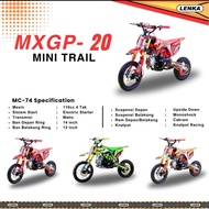 Sepeda Motor Bensin Mainan Anak Mini Trail Lenka MXGP 20 4 Tak 110 cc
