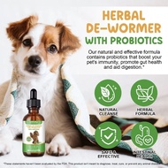 Herbal De-wormer with probiotics for dogs