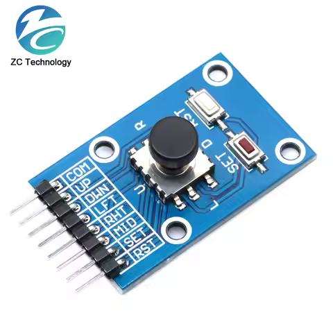 Five Direction Navigation Button Module for MCU AVR Game 5D Rocker Joystick Independent Keyboard for