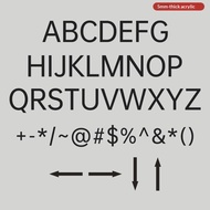 Number 0; 5 * 3.3cm; 7 * 4.6cm; 10 * 6.6cm High Wide House Number Floor Number Number Sticker Three-