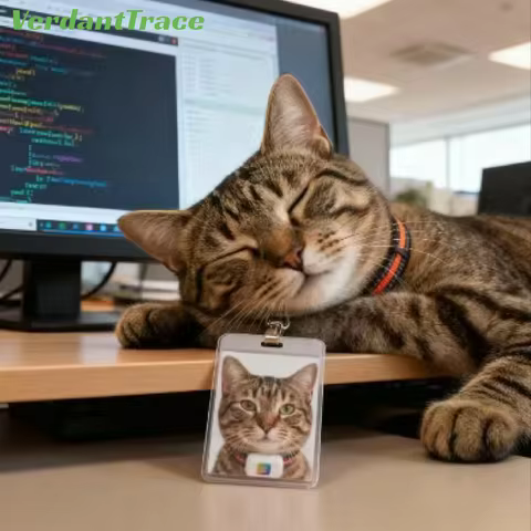 4G Pet GPS Tracker Smart Wearable Collar for Dogs Cats Real-Time GPS Wi-Fi Location Tracking IP67 Wa