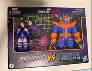 [二手已開封] Hasbro Marvel Legends Gamerverse Psylocke vs Thanos