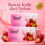 SISAY Collagen Drink Collagen Drink Fish Collagen, Glutathione, Vitamin C, Niacinamide Strawberry Fl