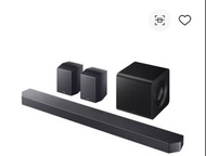 HW-Q930F 9.1.4 ch Q-series Soundbar Subwoofer & Rear Speaker (2025)
Black