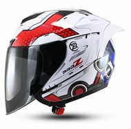 Helm KYT Galaxy Flat R Double Visor SNI ORI DOT kairoz gt kyoto dynamiq sv300 windtail terra armor u